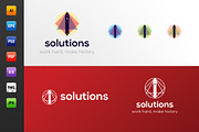 Solutions Logo, a Branding & Logo Template by Web Design Label (Thumbnail 2 of 5)