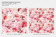 Flower Allover Pattern, a Pattern Graphic by Gullenda (Thumbnail 2 of 6)