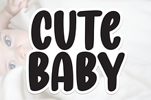 Cute Baby | Script Font