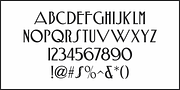 Nouveau Spurred JNL, a Serif Font by Jeff Levine Fonts (Thumbnail 3 of 5)
