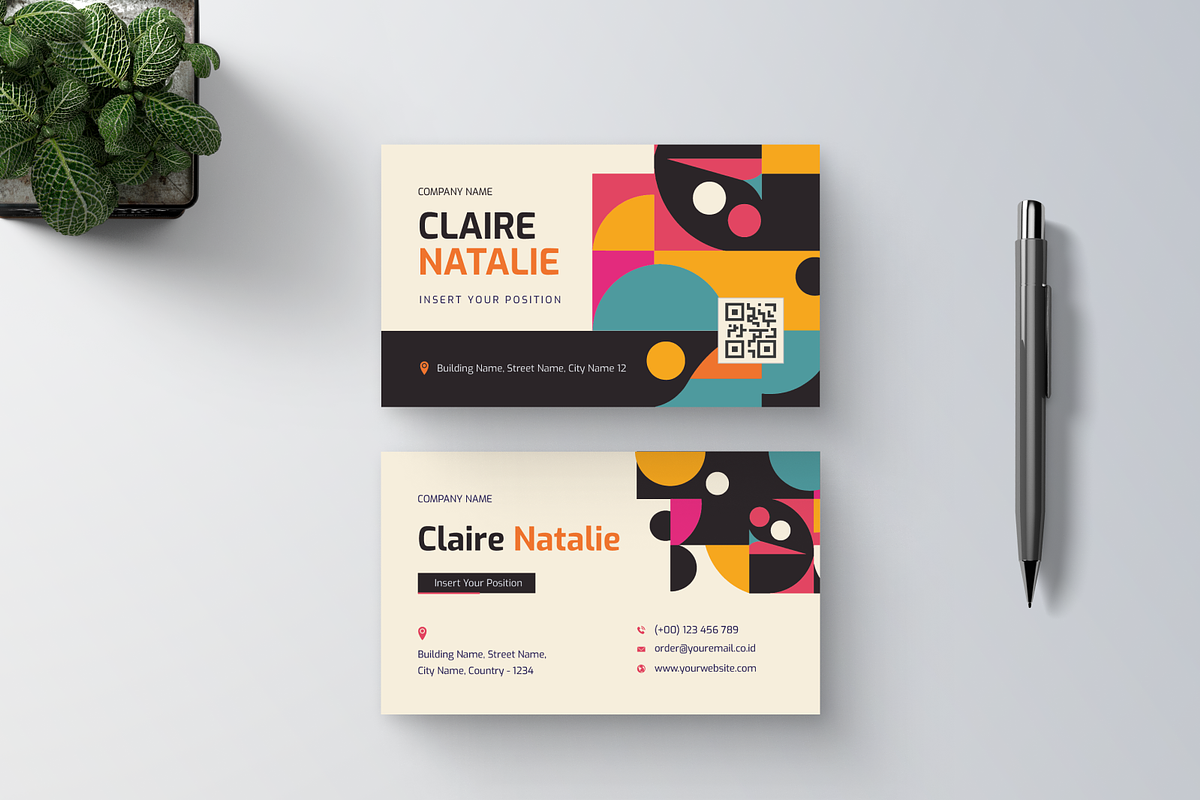 Modern Creative - Business Card, a Business Card Template by Annora Studio (Photo 4 of 5)