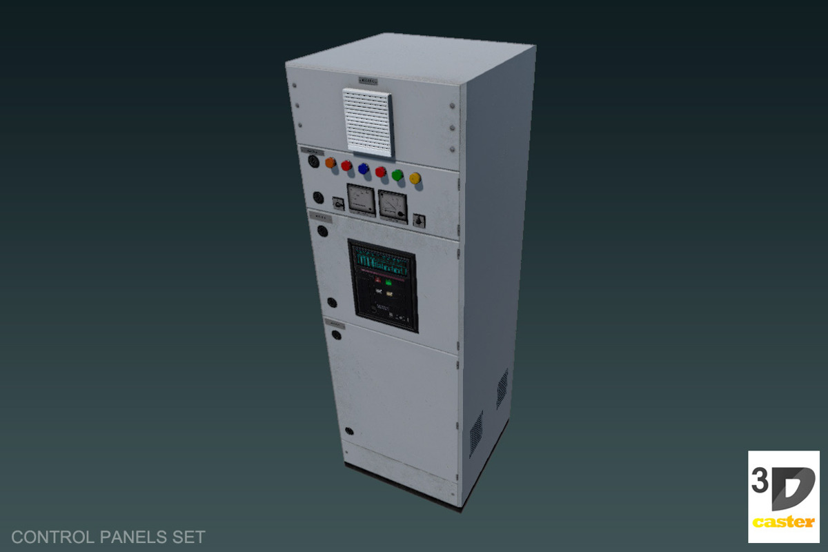 Control Panels Set, an Object 3D Model by 3DCaster (Photo 5 of 6)