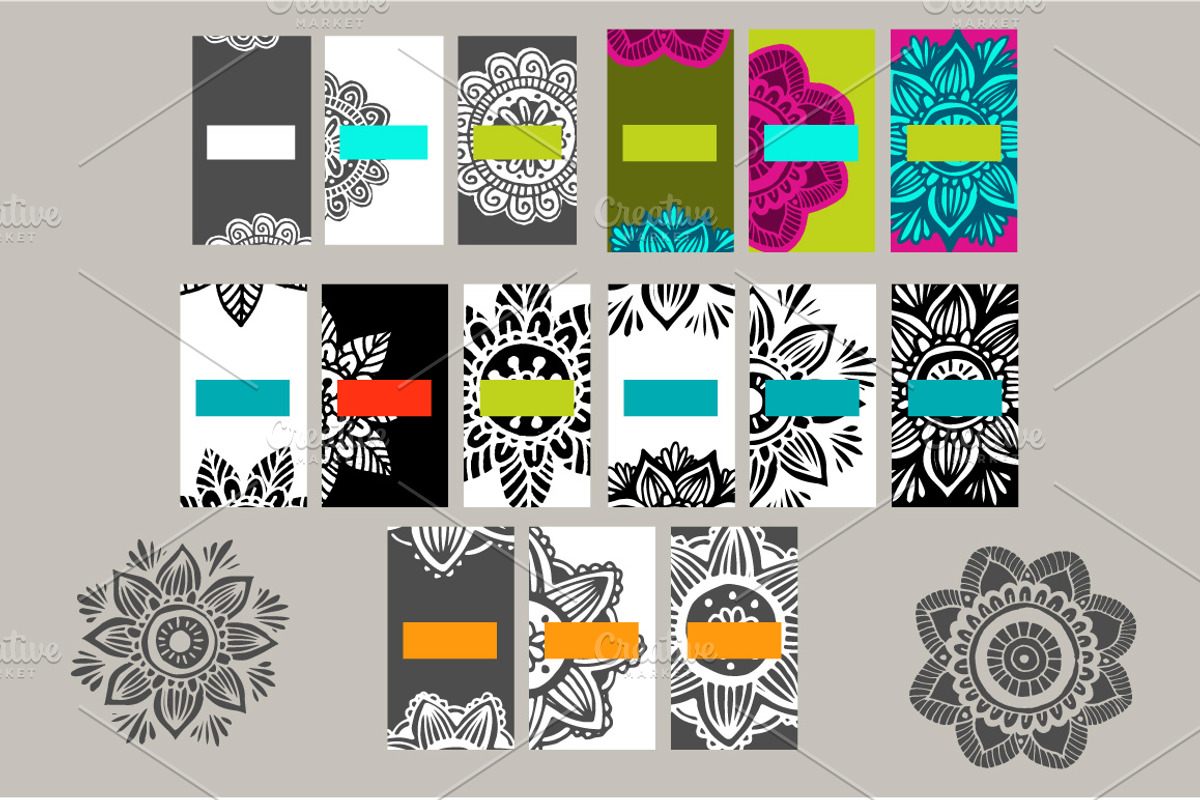-50%BUNDLE mandala handdrawn design, an Illustration by Lytvynenko Anna (Photo 4 of 10)