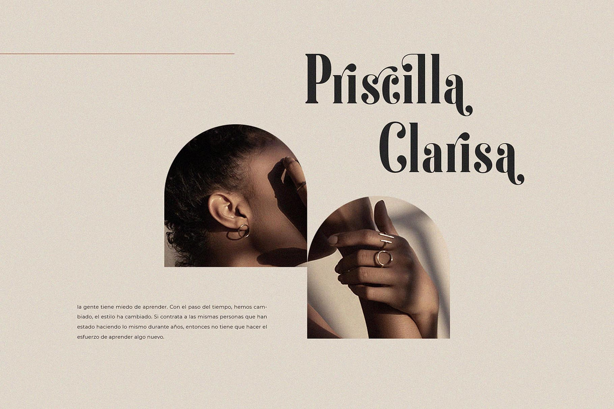 Gailanie // Stylish Ligature Font, a Serif Font by epicatype (Photo 2 of 10)