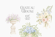 Chateau Bloom-English Garden Clipart, an Object Illustration by studioequinox (Thumbnail 6 of 15)