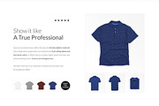 4x Men Polo Ghost Mock-ups FREE DEMO, a Books & Magazine Mockup by Apparel_Mockups (Thumbnail 8 of 22)
