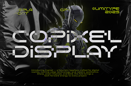 Copixel - Futuristic Font