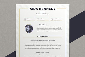 Resume Aida 2 Pages