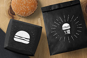 4 Fast Food Logos, a Branding & Logo Template by Zhemchuzhina (Thumbnail 2 of 4)