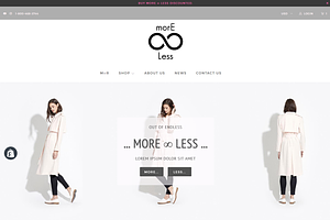 MorELess - Shopify Theme