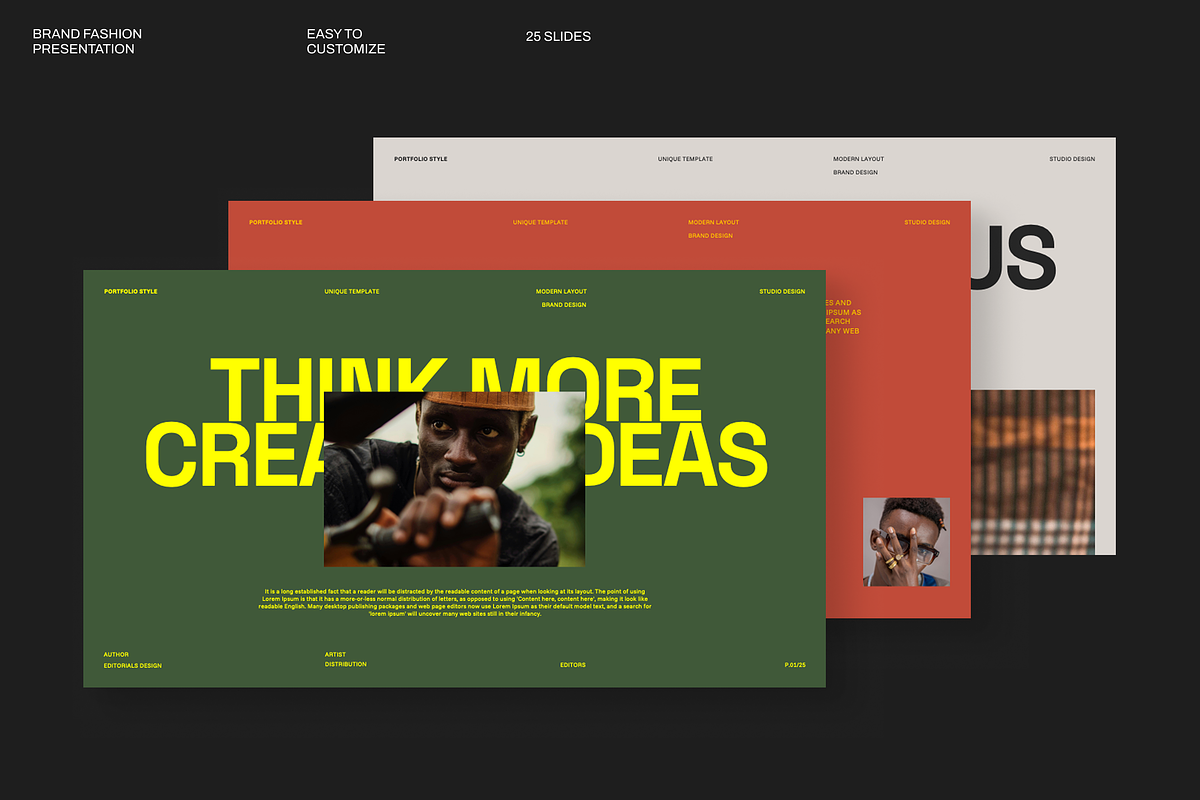 RICARDO - Brand Fashion Powerpoint preview 2