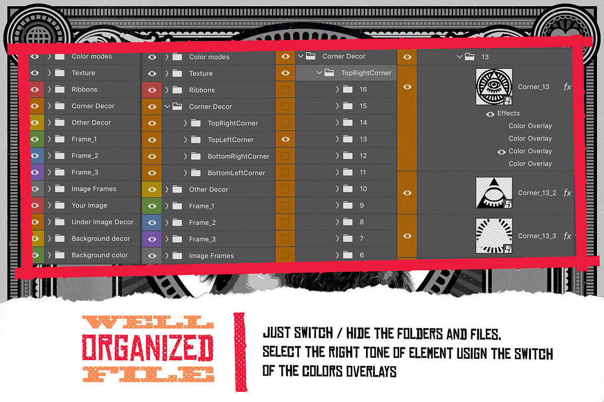 VVDS Art Poster Creator, an Action Add-On by Vintage Voyage Supply (Photo 14 of 15)