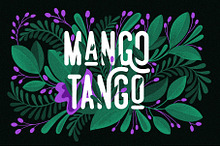 3 Fonts Mango Tango Collection