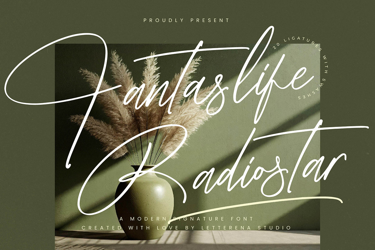 Fantaslife Radiostar Signature Font
