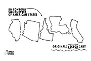 United States of America Map, an Education Illustration by AnkaDrozd (Thumbnail 7 of 9)