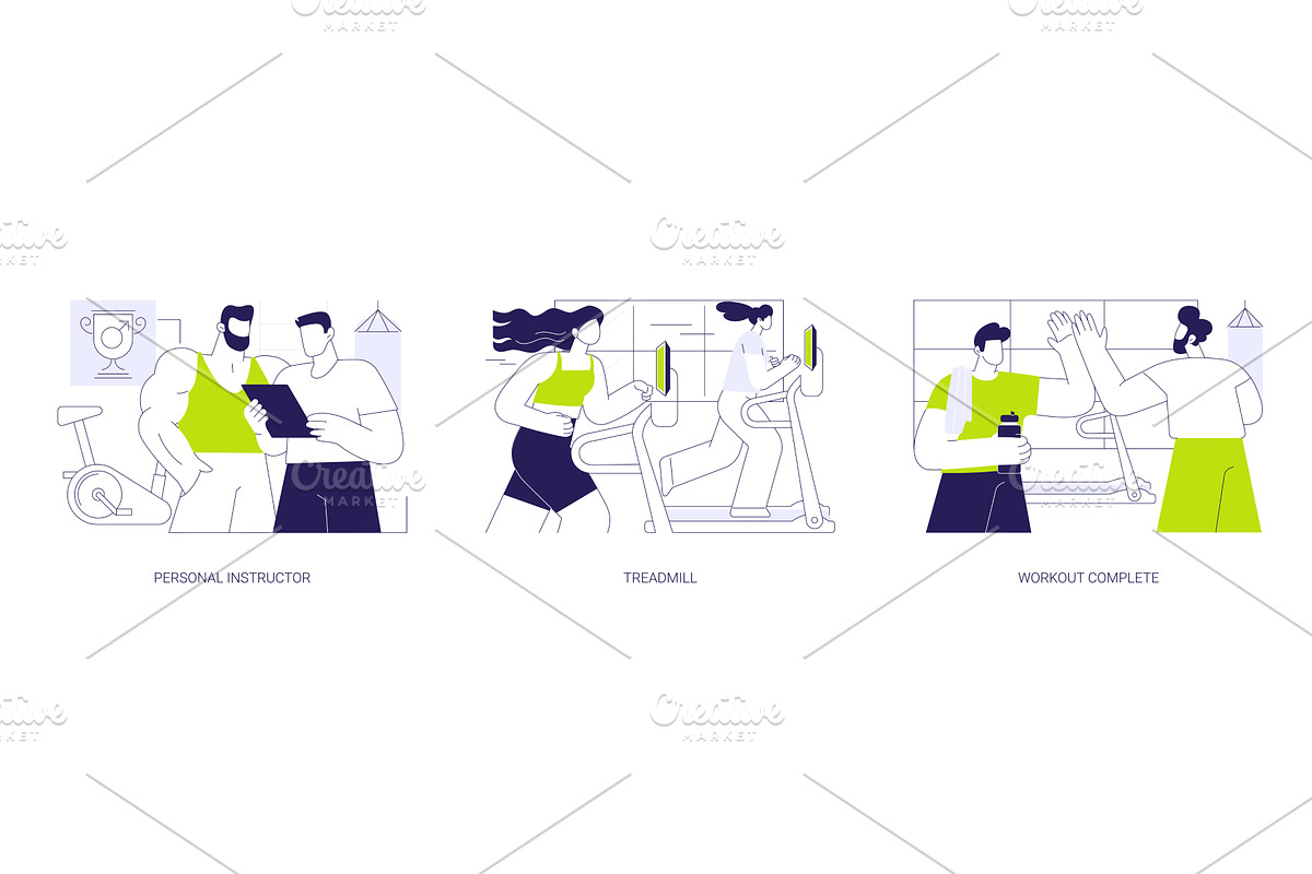 Sporty goal isolated cartoon vector, a Person Illustration by Visual Generation