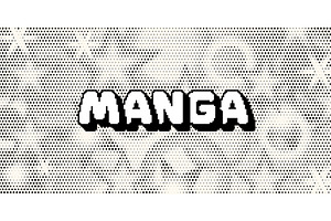 Halftone Abstract Manga Background