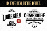 Hardbound | Tall Book Font, a Sans Serif Font by Artifact Bazaar (Thumbnail 2 of 7)
