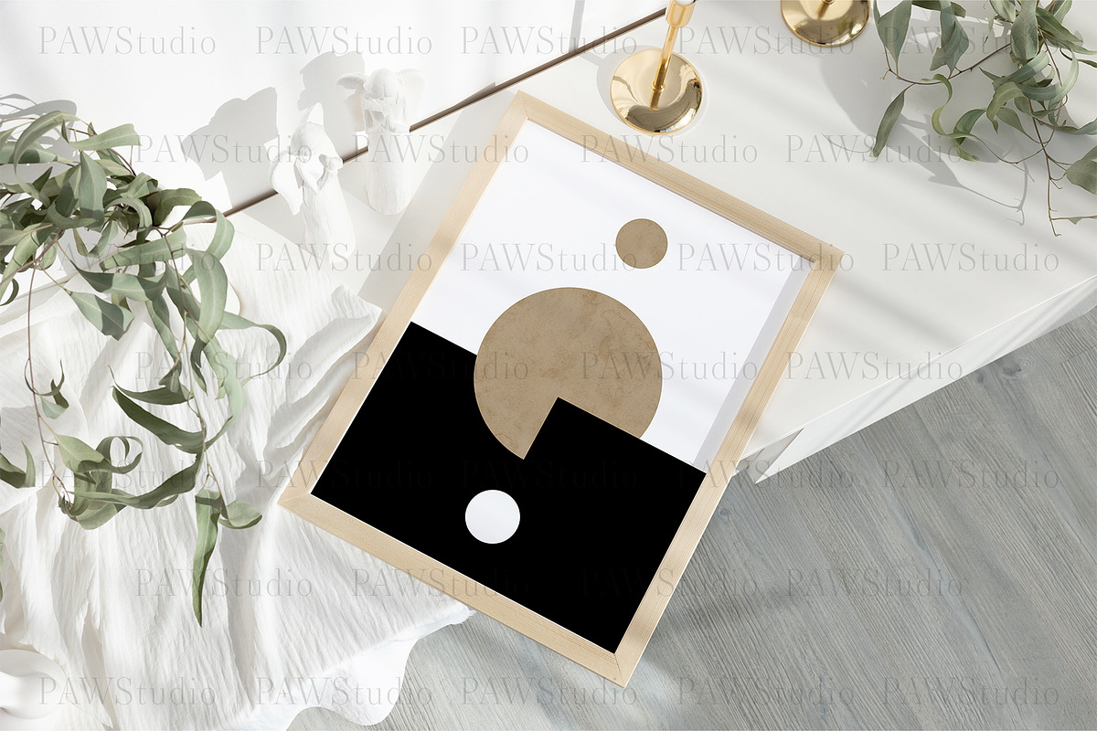 Wooden Photo Frame 3x4 Mockup, a Product Mockup by PawMockups (Photo 4 of 8)