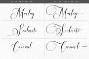 Whitedove Modern Script - UPDATE!, a Script Font by FadeLine Studio (Thumbnail 2 of 13)