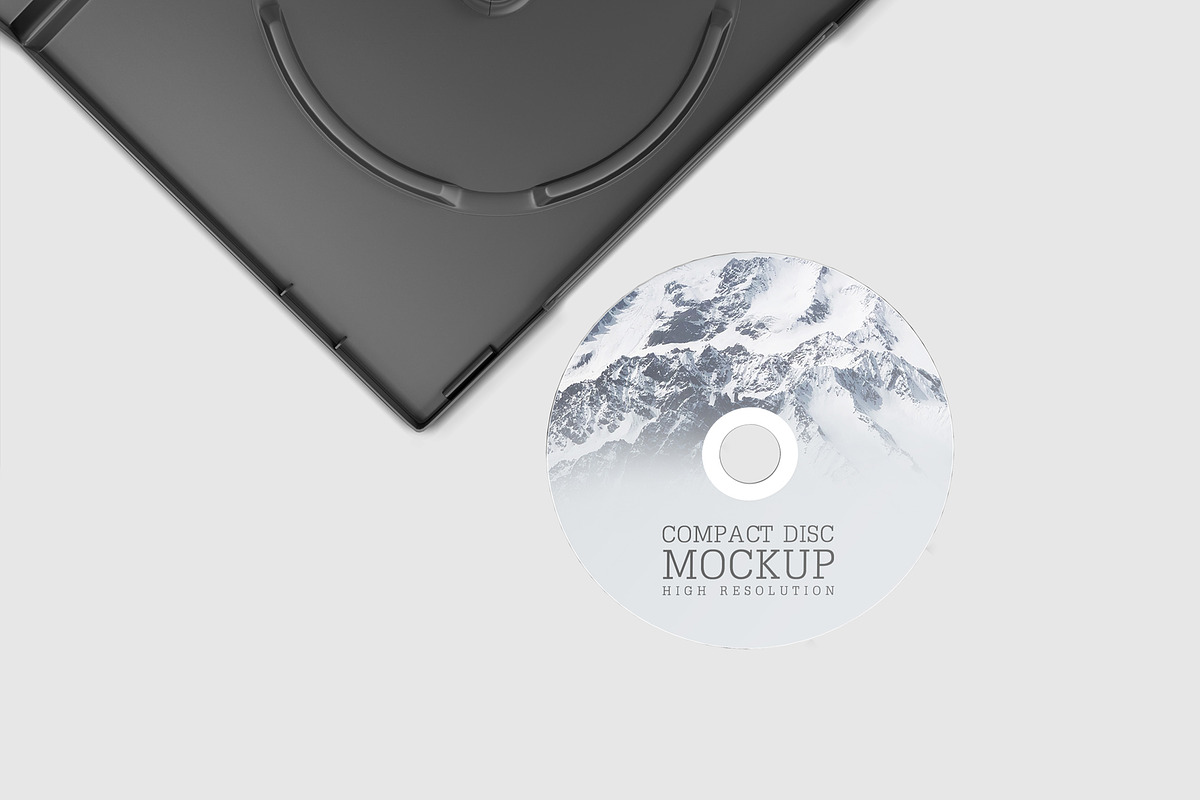 CD & Cover Mockup, a Product Mockup by ZAAS (Photo 8 of 17)