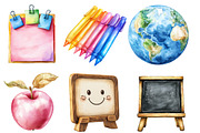 Pastel Teacher's Life Clipart, an Illustration by Designworld (Thumbnail 4 of 6)