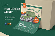 Farmer Market Organic Flyer, a Flyer Template by Esensifiksi.studio (Thumbnail 1 of 2)
