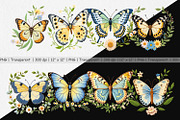 Painted Lady Butterfly Clipart, a Graphic by Artnoy (Thumbnail 2 of 5)