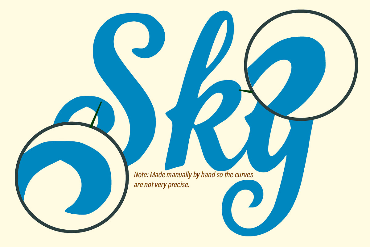 Latuna Gloss - Handrawn Script Font, a Script Font by NuType (Photo 2 of 11)