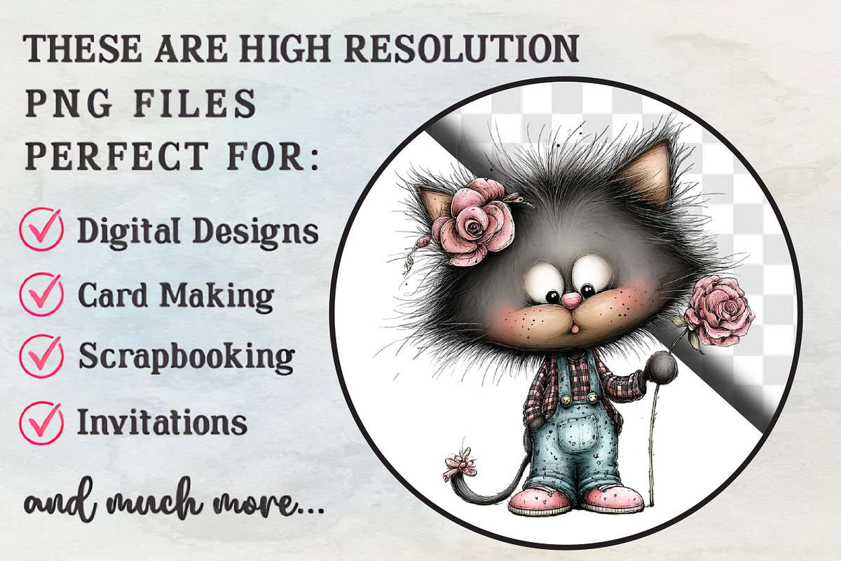 Cute Valentine Animals Clipart Bundl, an Animal Illustration by RobertsArt (Photo 4 of 7)