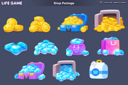 GUI - Life Game, an UI Kit Template by LAYERLAB (Thumbnail 6 of 55)