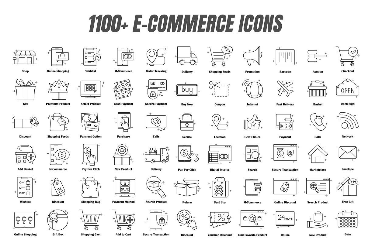 3800+ Icon Bundle (Icon Pack), an Outline Icon by soglamun (Photo 2 of 5)