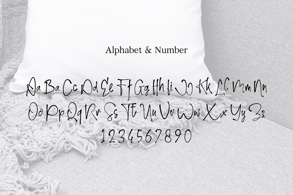 Fancy Gel - Versatile Handwritten, a Handwritten Font by Attractype (Photo 6 of 9)