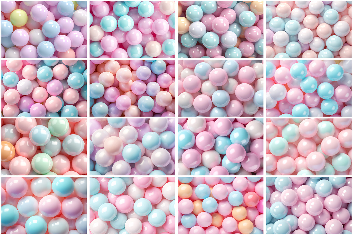 3d Glossy Balls Background, a Wallpaper Graphic by Forhadx5 (Photo 3 of 9)