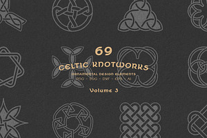 Celtic Knots & Ornaments Bundle 3