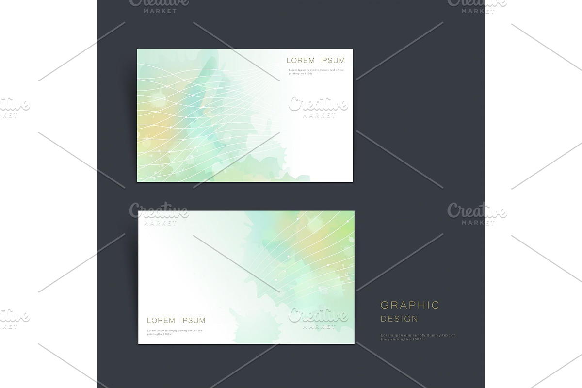 Abstract business card, a Business Card Template by TotallypicRF
