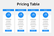 Pricing Table, a Templates & Theme by Youme Techworld (Thumbnail 1 of 5)