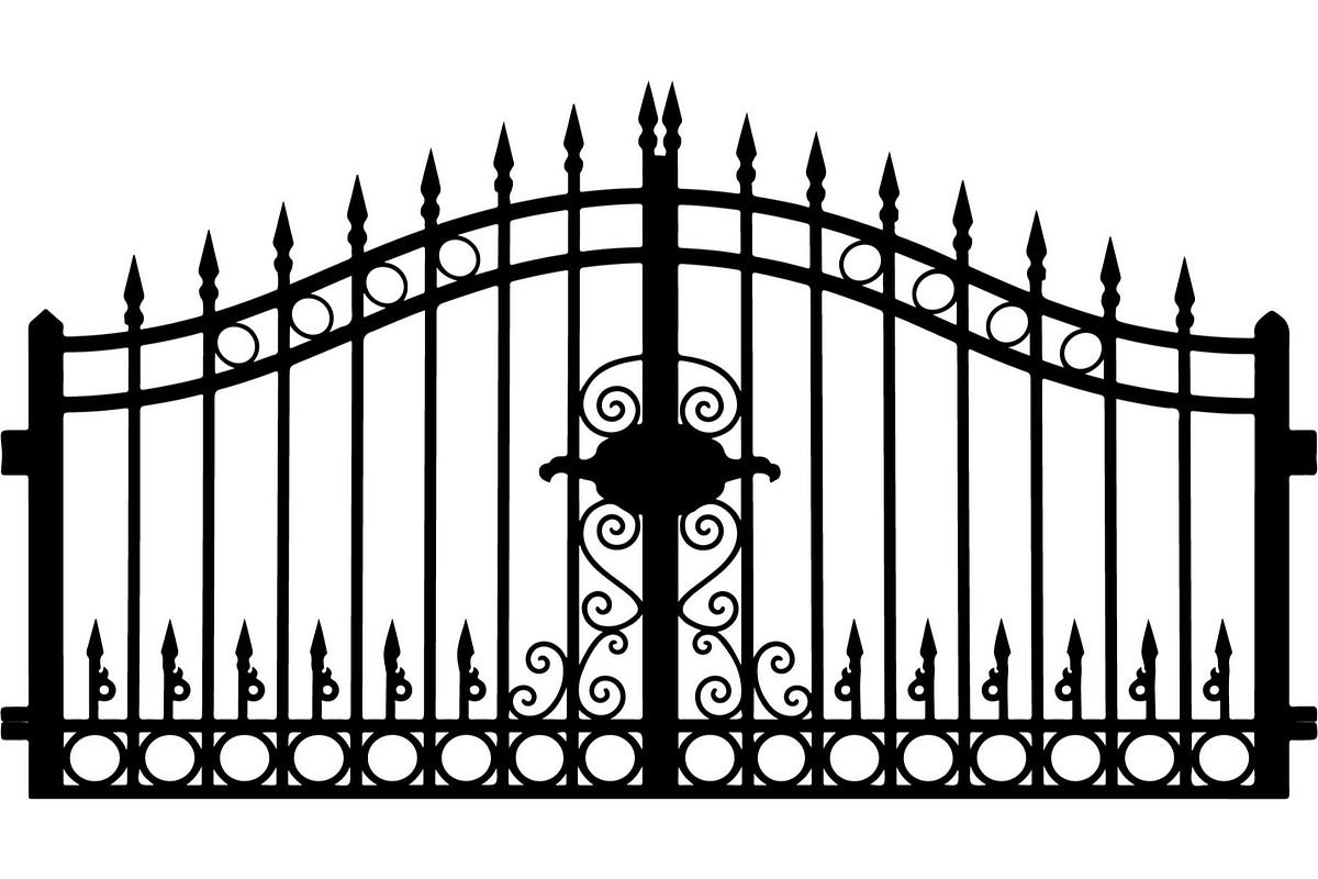 Wrought Iron Fence, an Object Graphic by Creativeshirt (Photo 16 of 19)