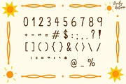 Bright Breeze Font, a Handwritten Font by LivelyAutumn11.11 (Thumbnail 3 of 4)