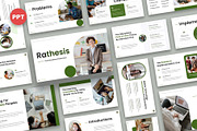 Rathesis  Thesis Academic Powerpoint, a Presentation Template by Fit-tee (Thumbnail 1 of 5)
