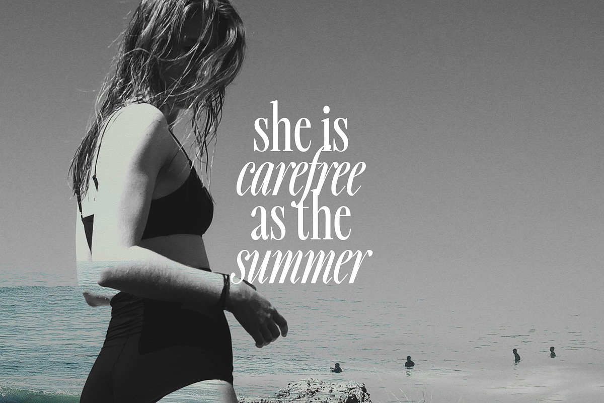 Carefree | A Crisp 16-Font Serif, a Serif Font by Jen Wagner Co (Photo 10 of 17)