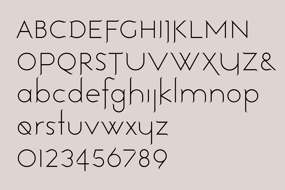 Pahang. Sleek serif/sans font, a Sans Serif Font by LostandFoundry (Photo 6 of 9)