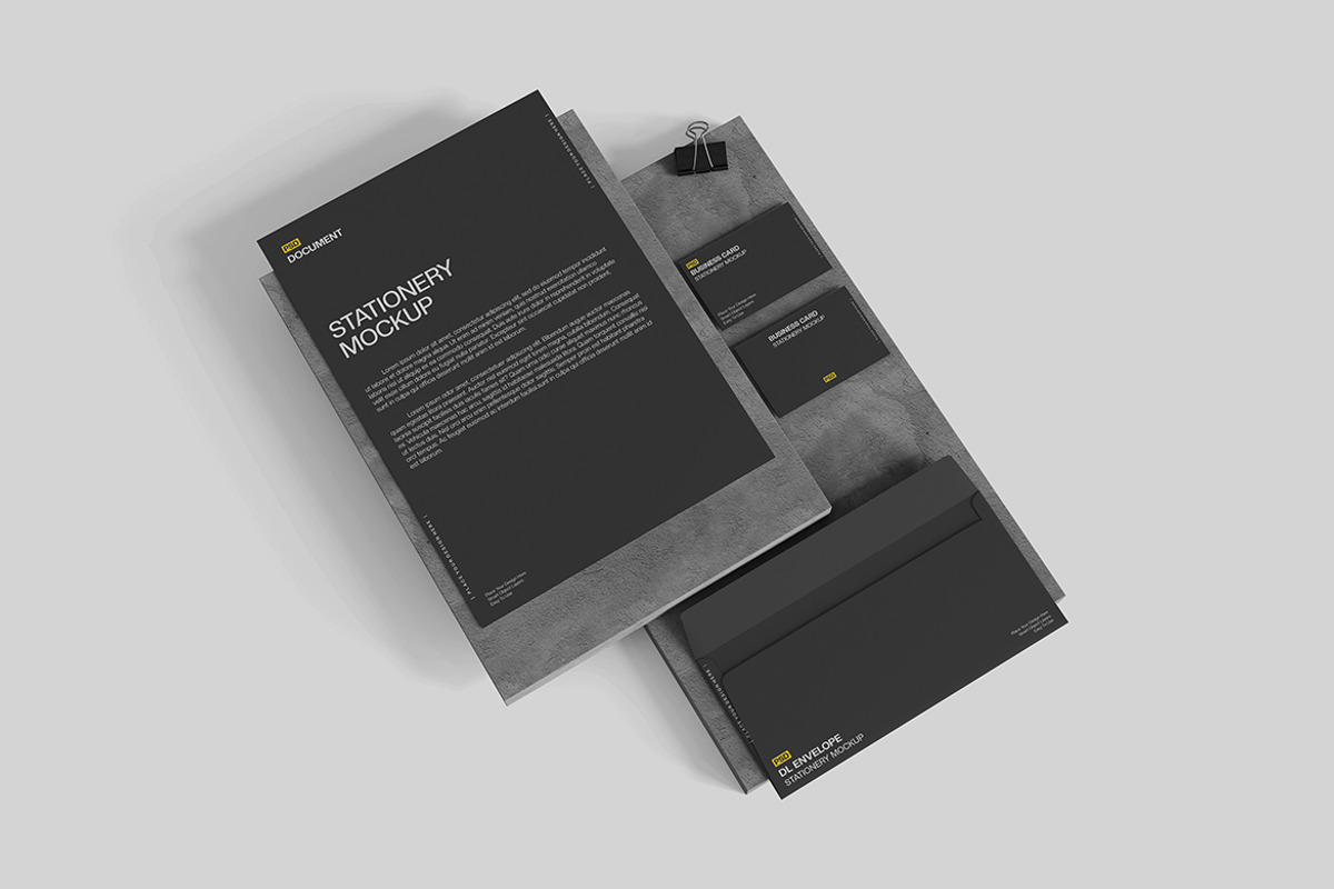 Stationery Mockup, a Product Mockup by MrLetters (Photo 2 of 5)