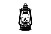 Vintage Lantern Silhouette Bundle, an Icon by Artivon (Thumbnail 2 of 10)