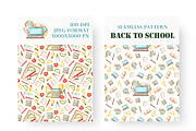 Back to school watercolor clipart., an Education Illustration by SabinaWatercolorArt (Thumbnail 12 of 15)