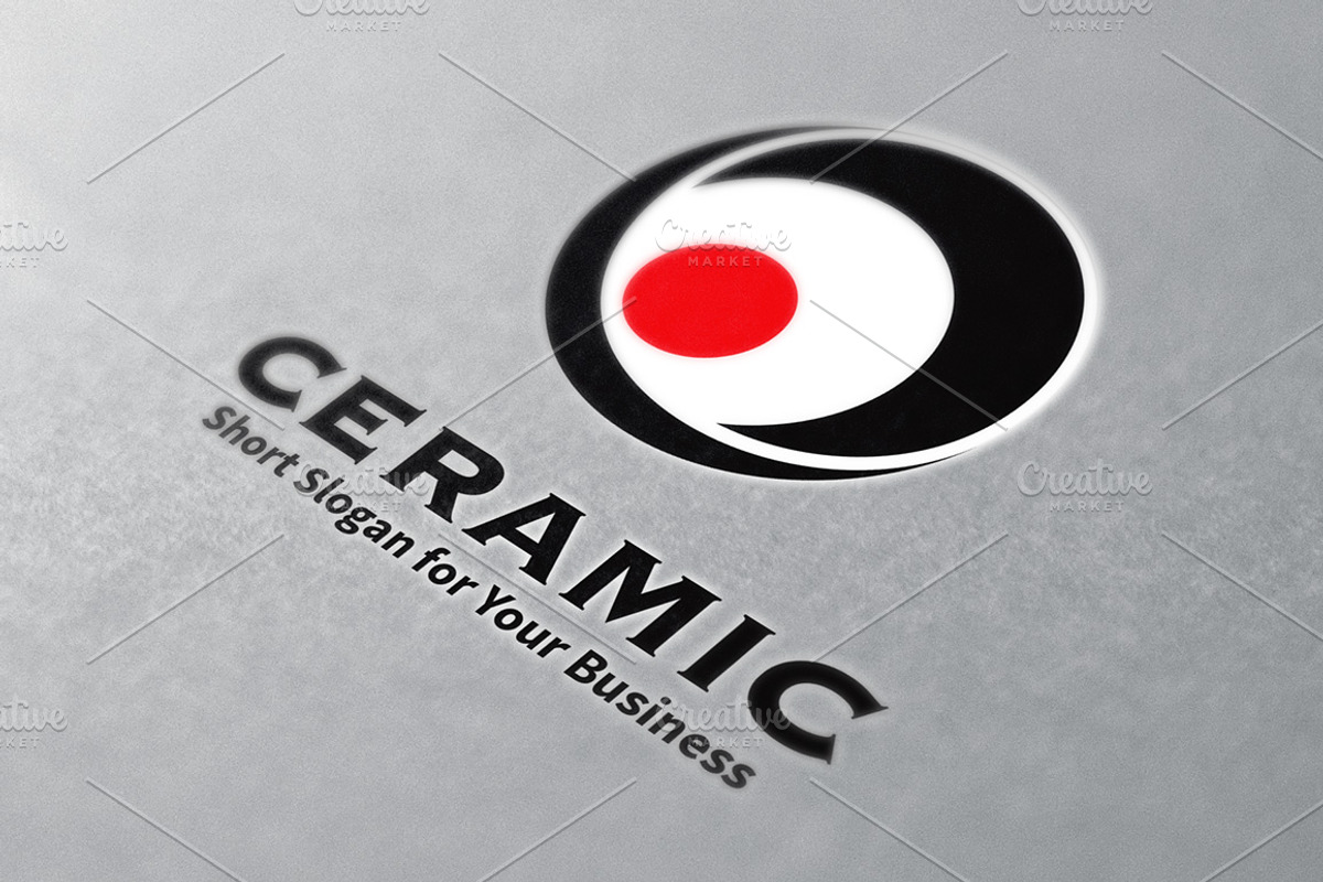 Ceramic Logo Template, a Branding & Logo Template by Designoo (Photo 1 of 5)