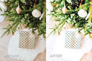 25 Bright Christmas Lightroom Preset