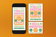 Dia De Los Muertos Flyer, a Flyer Template by graphicook (Thumbnail 3 of 3)