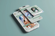 Iphone 14 Pro Max Screen Mockup, an Advertising Mockup by Artlogs x Modaldesain (Thumbnail 1 of 2)