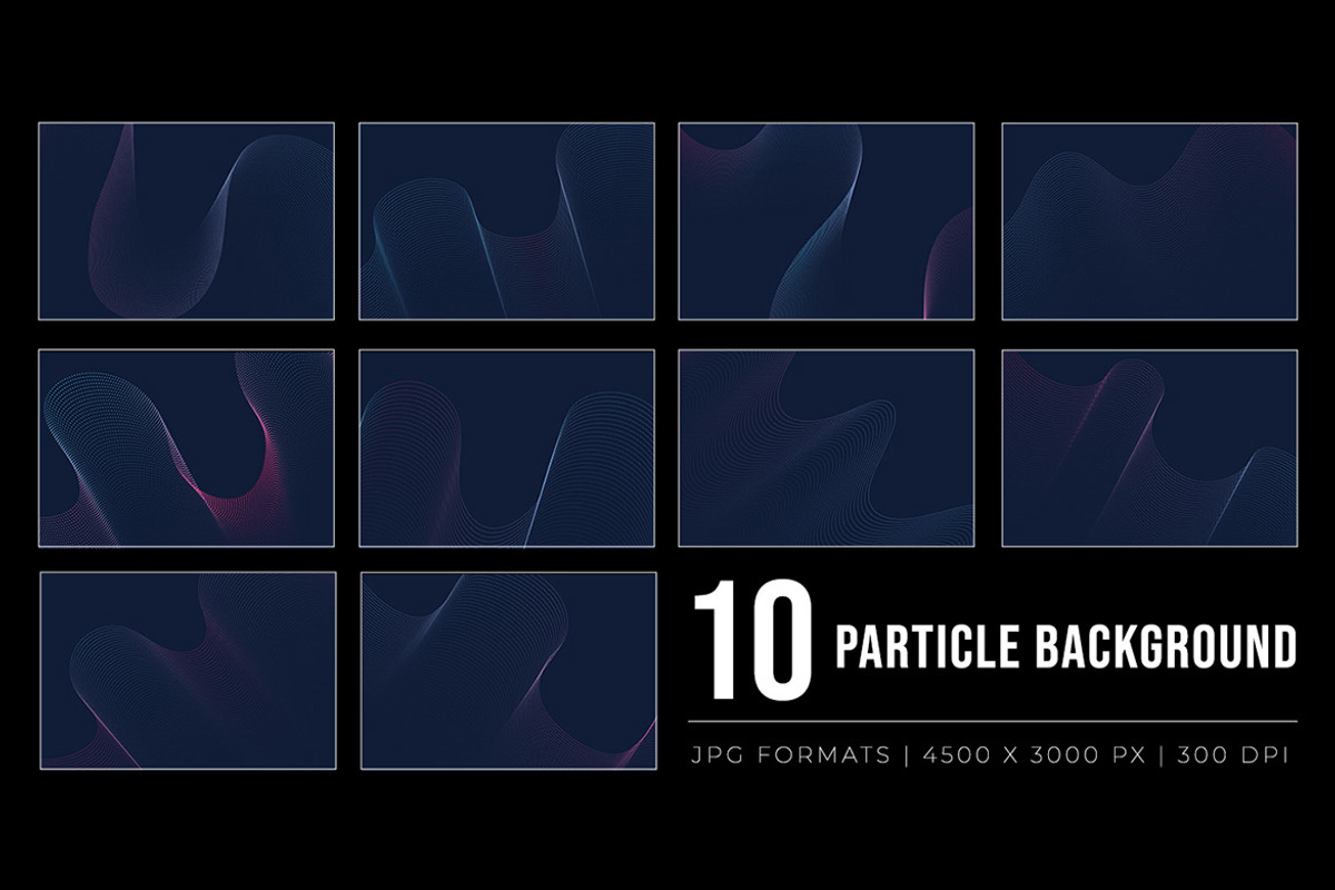 Particle Background, a Background Graphic by Pitchlook.Studio (Photo 2 of 2)
